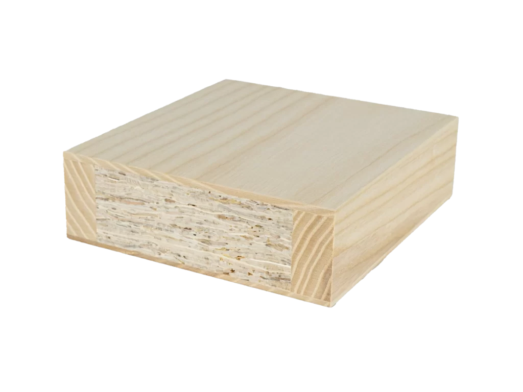 White Ash, LSL Core, 1/8" thick wood veneer