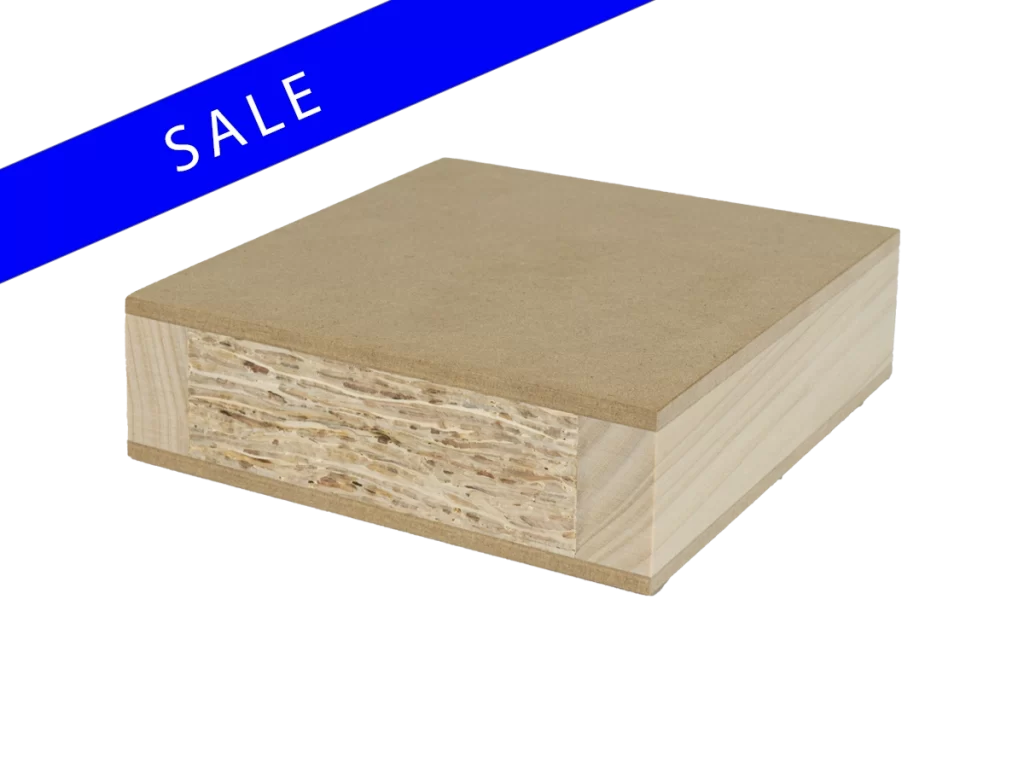 Poplar, LSL Core, 1/8" thick wood veneer